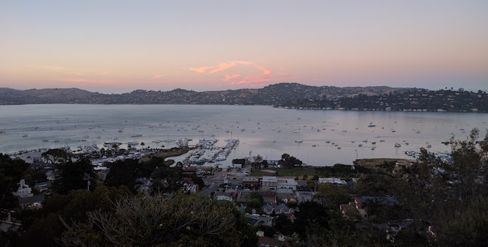 evening in Sausalito