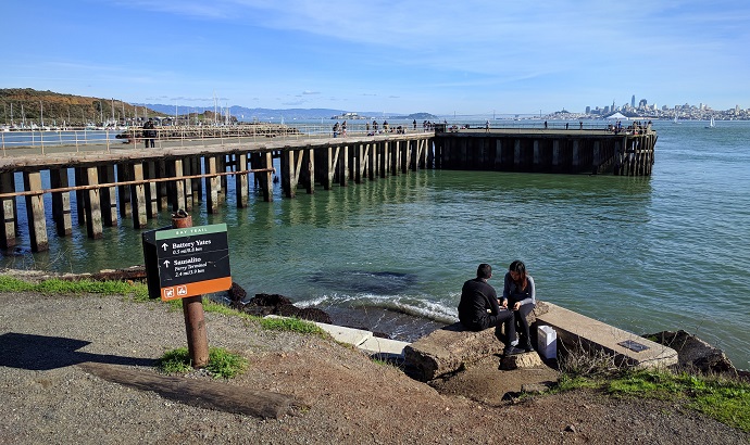 Pier at Ft. Baker