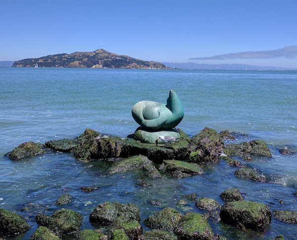 Sea Lion Sculpture